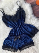 Velvet Vest Set