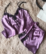 Satin Vest Set