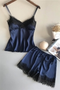 Satin Vest Set