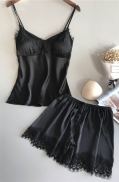 Satin Vest Set