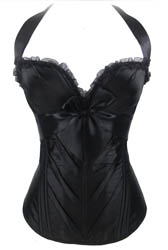 Satin Halter Corset