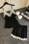 Satin Vest Set