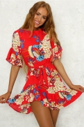 Floral Print Dress