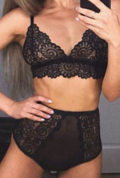 Lace Bra Set