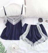 Satin Vest Set